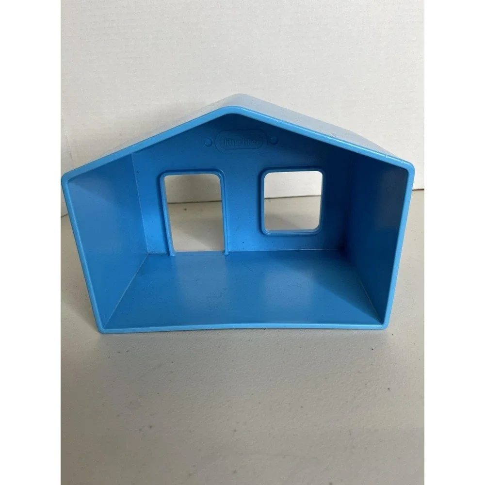 LITTLE TIKES Vintage Creative‎ Roadway Rail Blue Station House